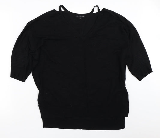 F&F Womens Black   Pullover Jumper Size 12