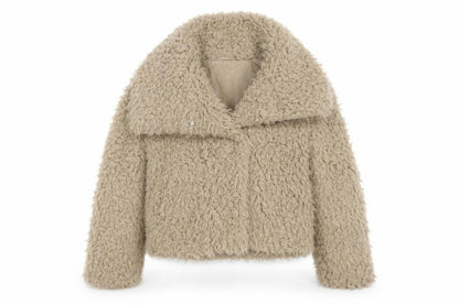 Womens UK Size S Primark Beige Overcoat