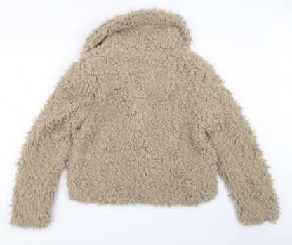 Primark Womens Beige   Overcoat Coat Size S