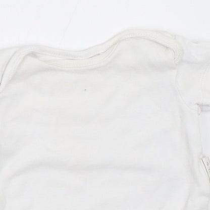 NEXT Baby White   Babygrow One-Piece Size Newborn