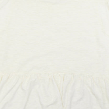 George Womens Ivory   Basic T-Shirt Size 18