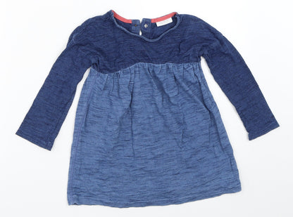 NEXT Girls Blue   Fit & Flare  Size 12-18 Months