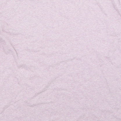 Womens UK Size M BM Collection Purple Basic T-Shirt