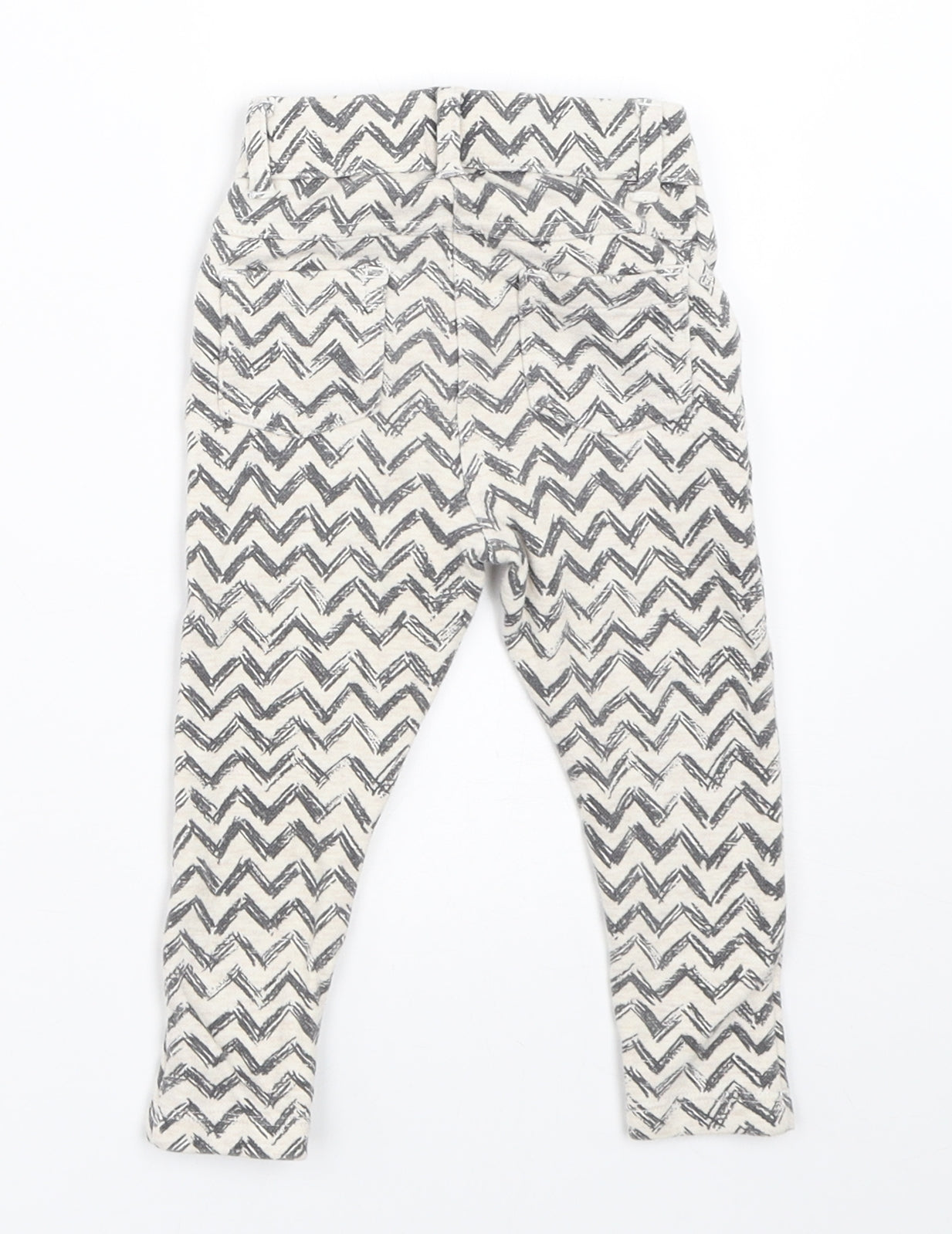 TU Girls Ivory   Capri Trousers Size 12-18 Months
