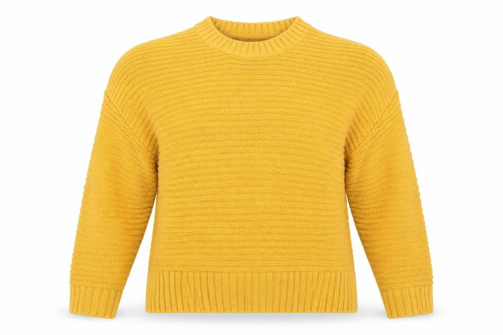 Womens UK Size M H&M Yellow Pullover Jumper