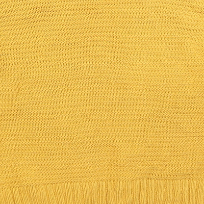 Womens UK Size M H&M Yellow Pullover Jumper