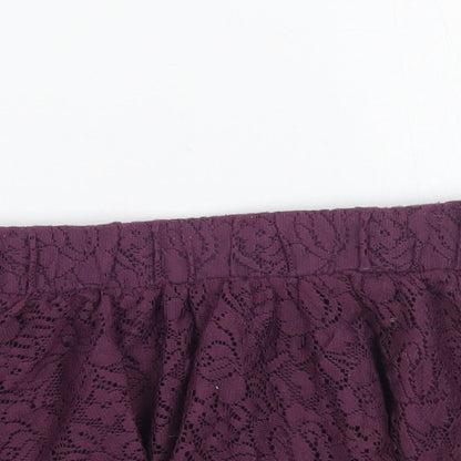 Terranova Girls Purple   A-Line Skirt Size 4-5 Years
