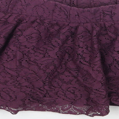 Terranova Girls Purple   A-Line Skirt Size 4-5 Years