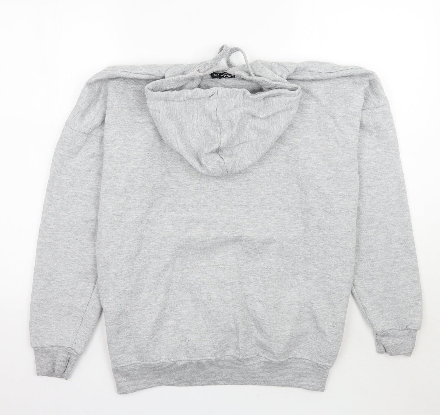 Nasty Gal Womens Grey   Pullover Hoodie Size XS