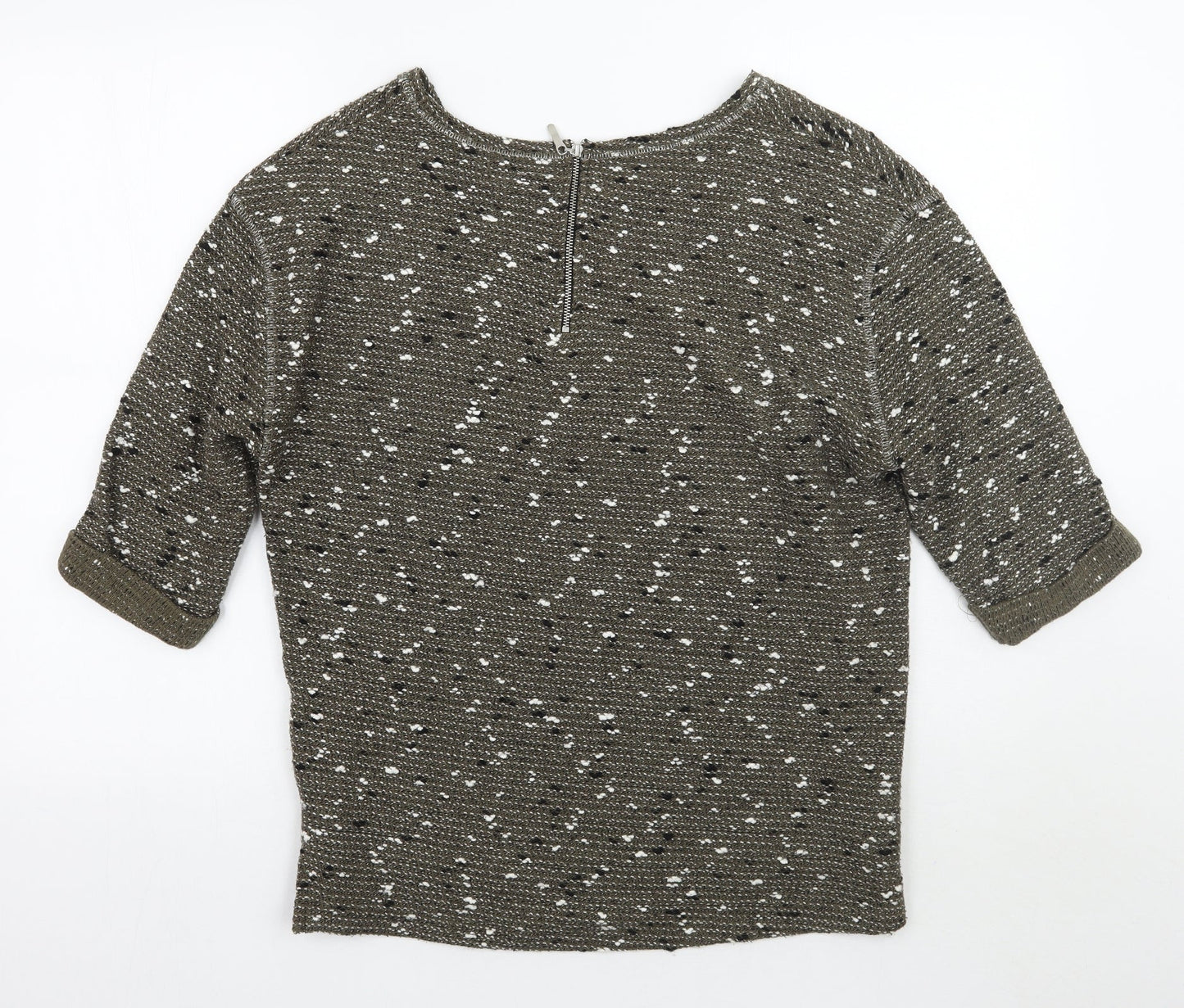 Womens UK Size 14 NEXT Green Pullover Jumper