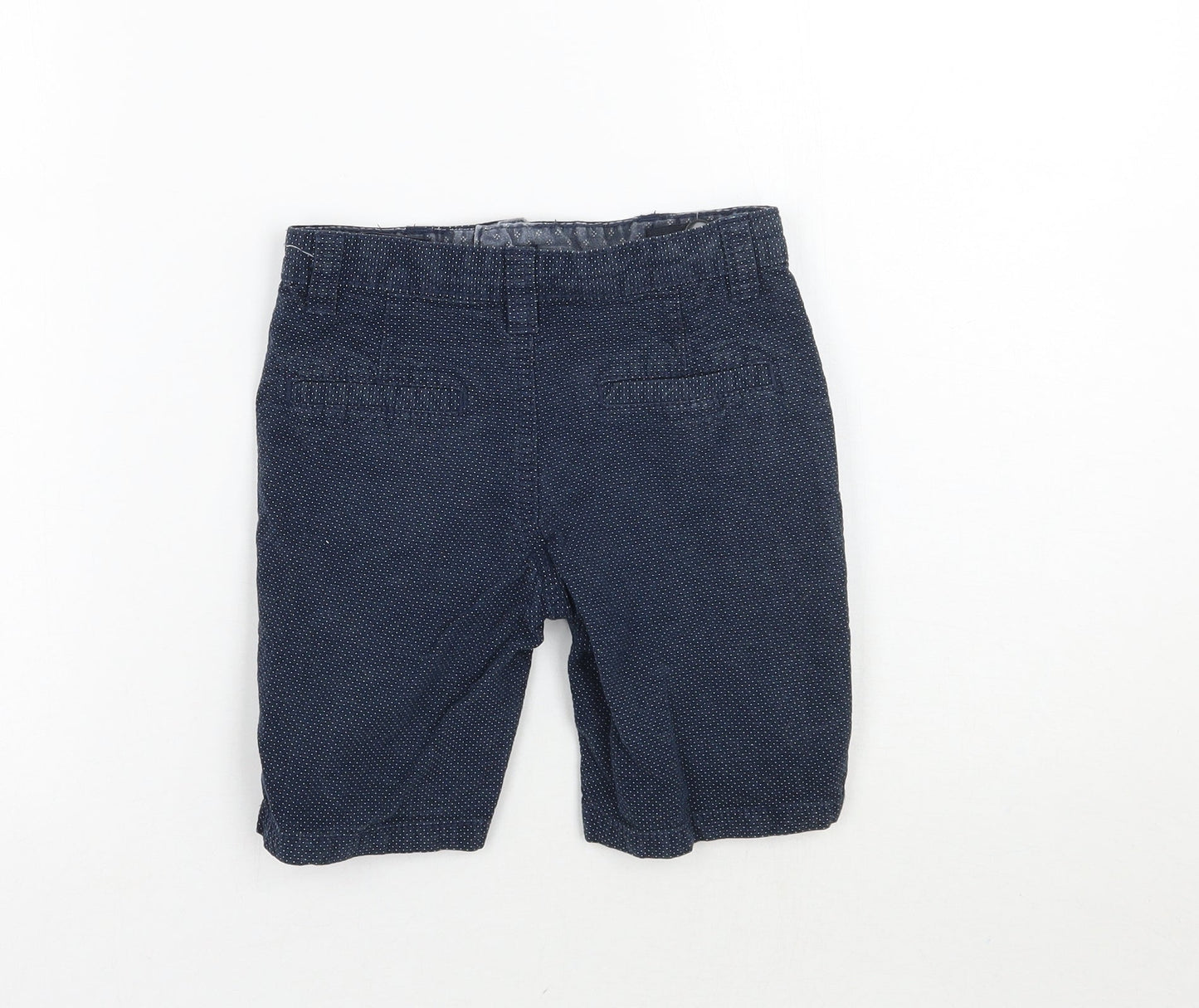 Denim co Boys Blue Polka Dot  Cargo Shorts Size 5-6 Years