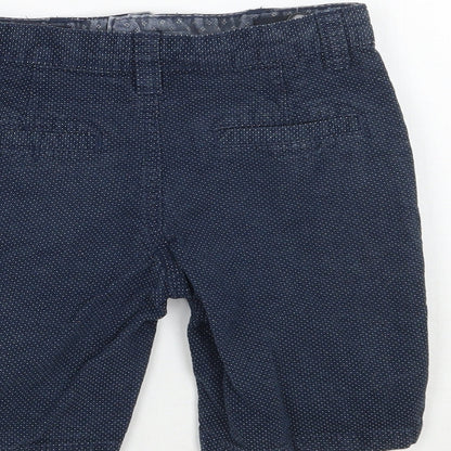 Denim co Boys Blue Polka Dot  Cargo Shorts Size 5-6 Years