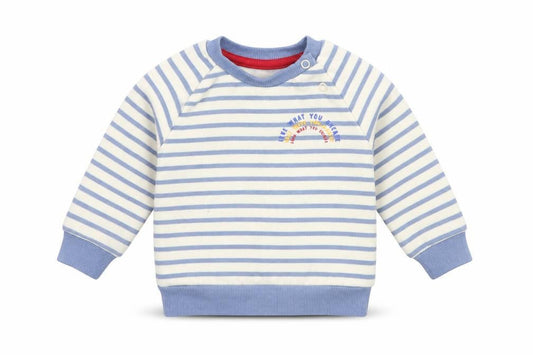 Primark Baby Ivory Striped  Pullover Jumper Size 3-6 Months