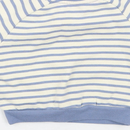 Primark Baby Ivory Striped  Pullover Jumper Size 3-6 Months