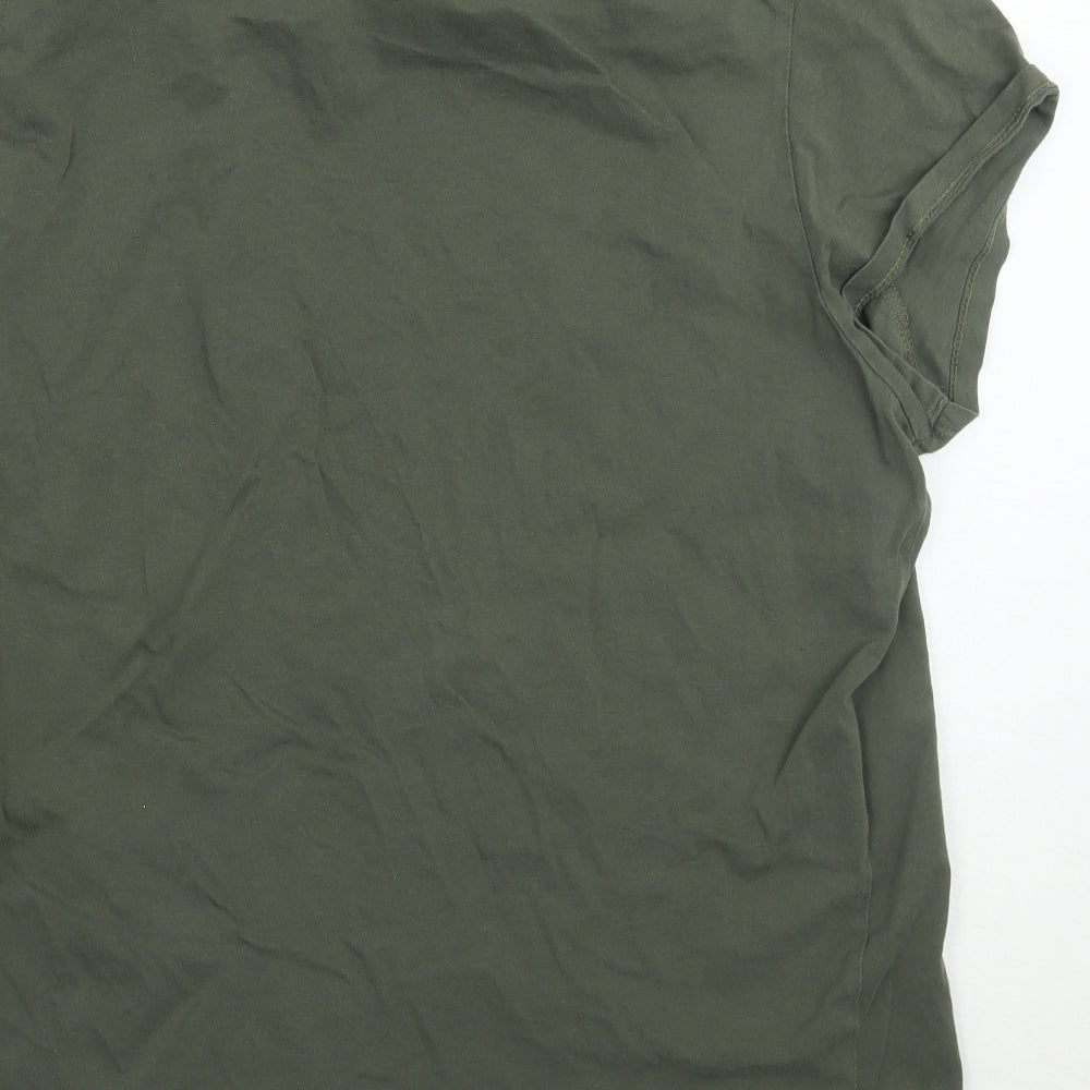 Primark Womens Green   Basic T-Shirt Size L