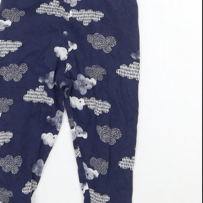 George Girls Blue   Sweatpants Trousers Size 2 Years