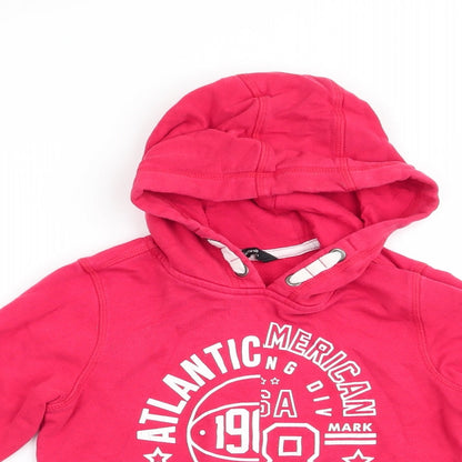 George Boys Red   Pullover Hoodie Size 6-7 Years  - Atlantic Mericans