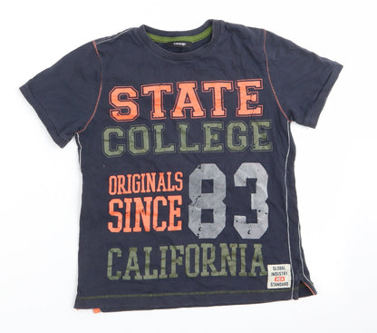 George Boys Blue   Basic T-Shirt Size 8-9 Years  - State College