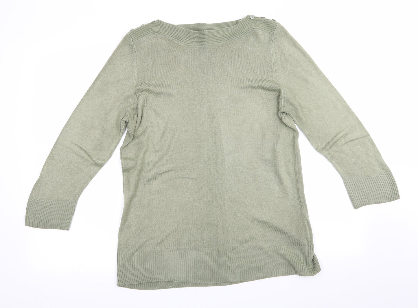 Womens UK Size 14 Originals Green Pullover Jumper