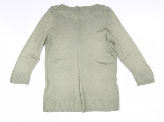 Womens UK Size 14 Originals Green Pullover Jumper
