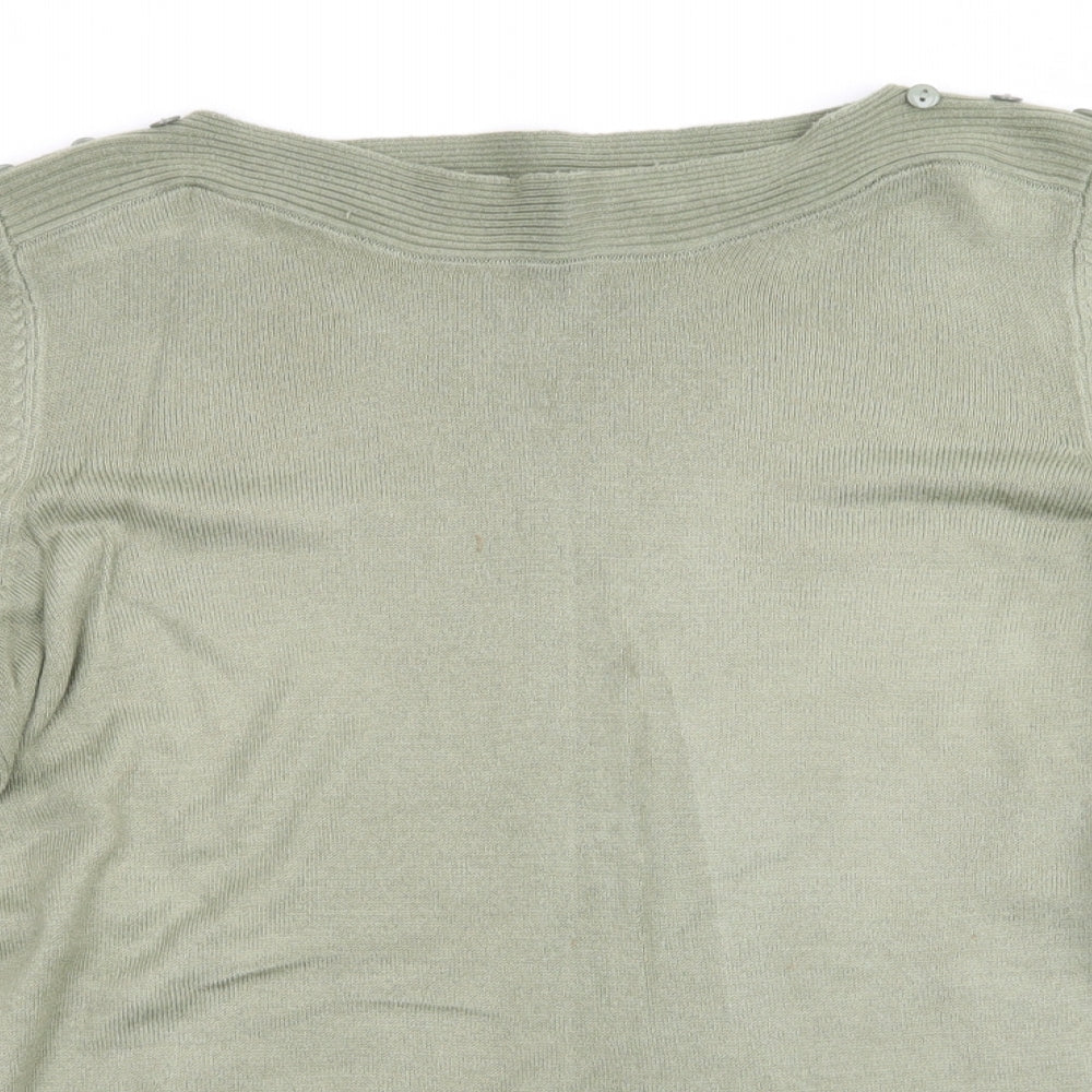 Womens UK Size 14 Originals Green Pullover Jumper