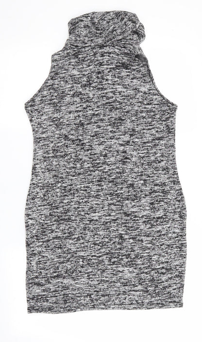 Voulez-Vous Womens Black   Jumper Dress  Size M  - White