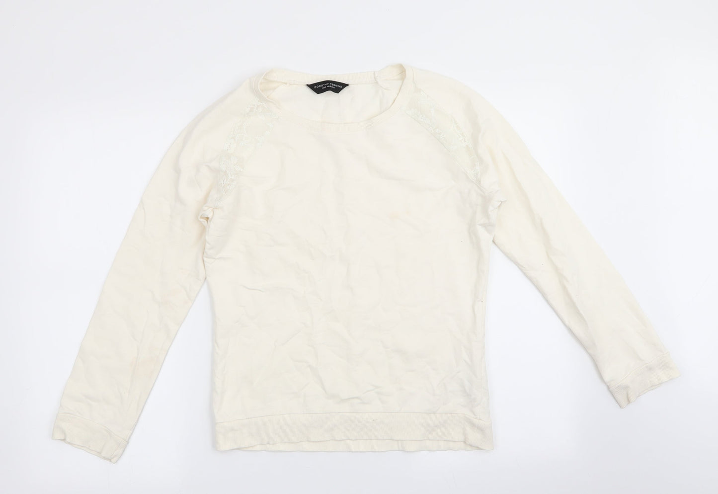 Womens UK Size 12 Dorothy Perkins Ivory Pullover Jumper
