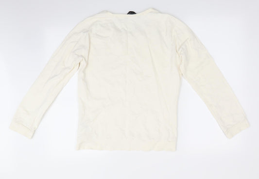 Womens UK Size 12 Dorothy Perkins Ivory Pullover Jumper