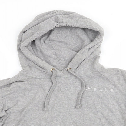 Womens UK Size 8 Jack Wills Grey Pullover Hoodie