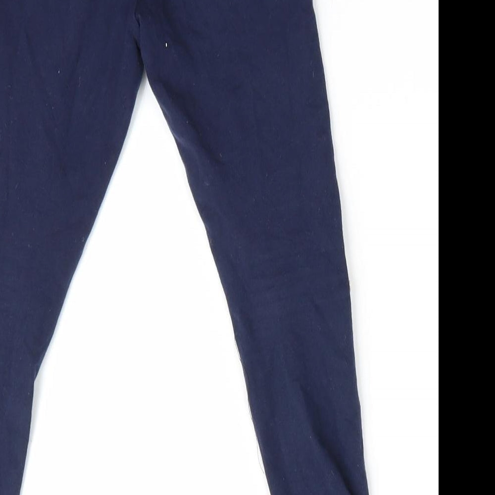Florence and Fred Girls Blue Animal Print   Pyjama Pants Size 5-6 Years  - Rudolph logo on knees