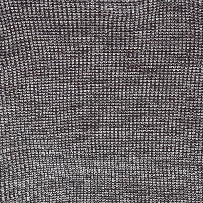 Brave Soul Mens Brown Houndstooth  Pullover Jumper   - High Cowl Type Neck with drawstring