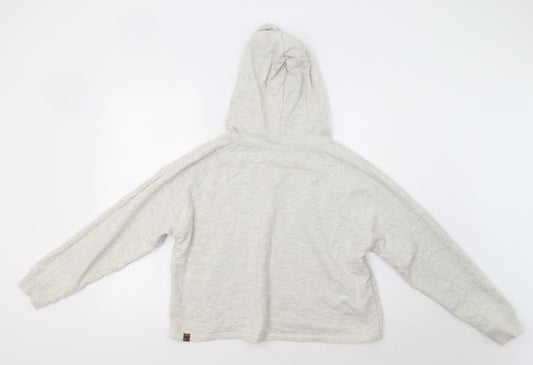 Womens UK Size S Hi5 Grey Pullover Hoodie
