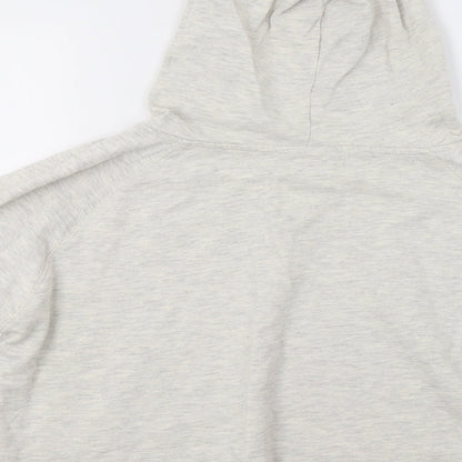 Womens UK Size S Hi5 Grey Pullover Hoodie