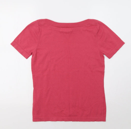Womens UK Size 10 NEXT Pink Pullover Jumper