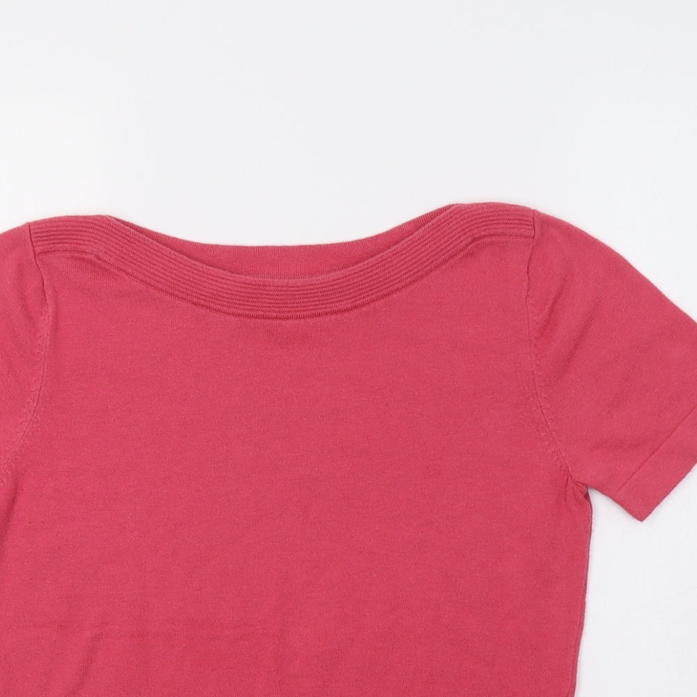 Womens UK Size 10 NEXT Pink Pullover Jumper