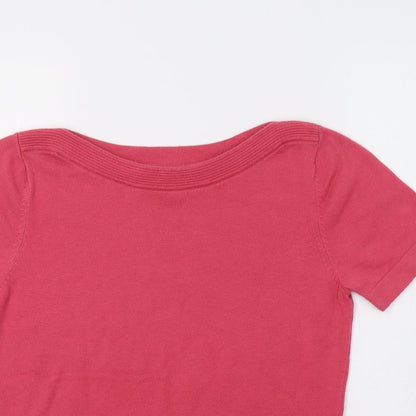Womens UK Size 10 NEXT Pink Pullover Jumper