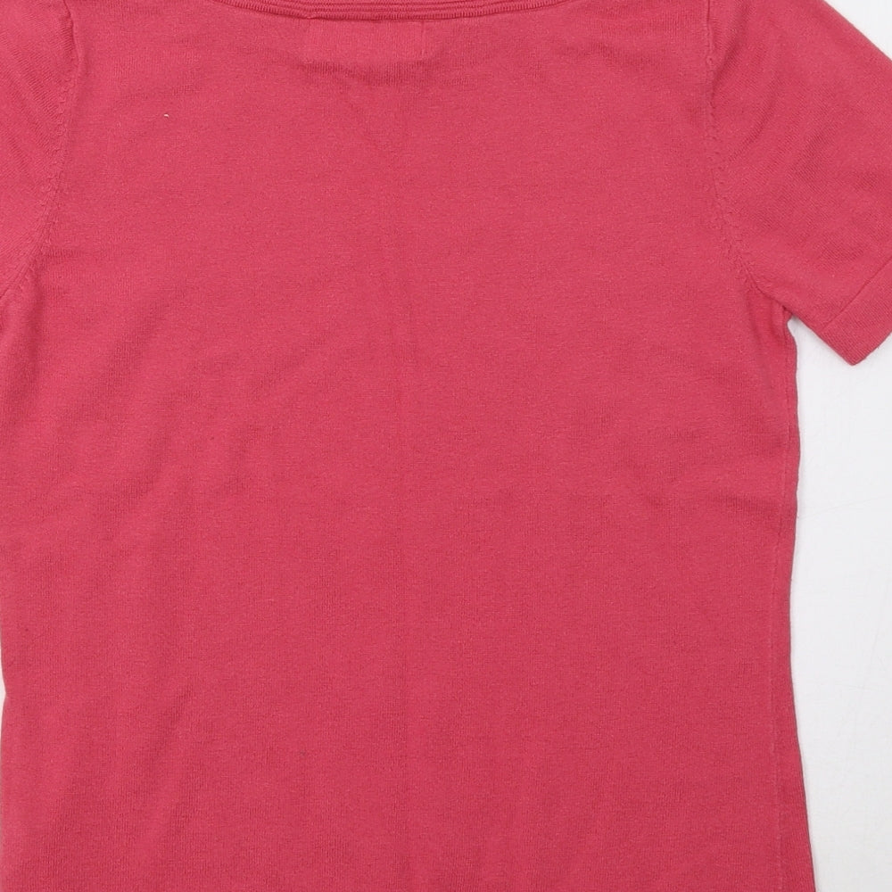Womens UK Size 10 NEXT Pink Pullover Jumper