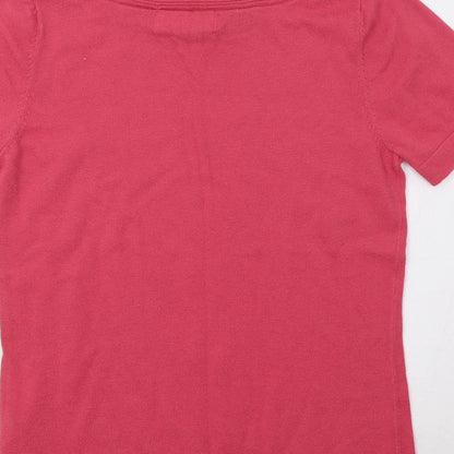 Womens UK Size 10 NEXT Pink Pullover Jumper