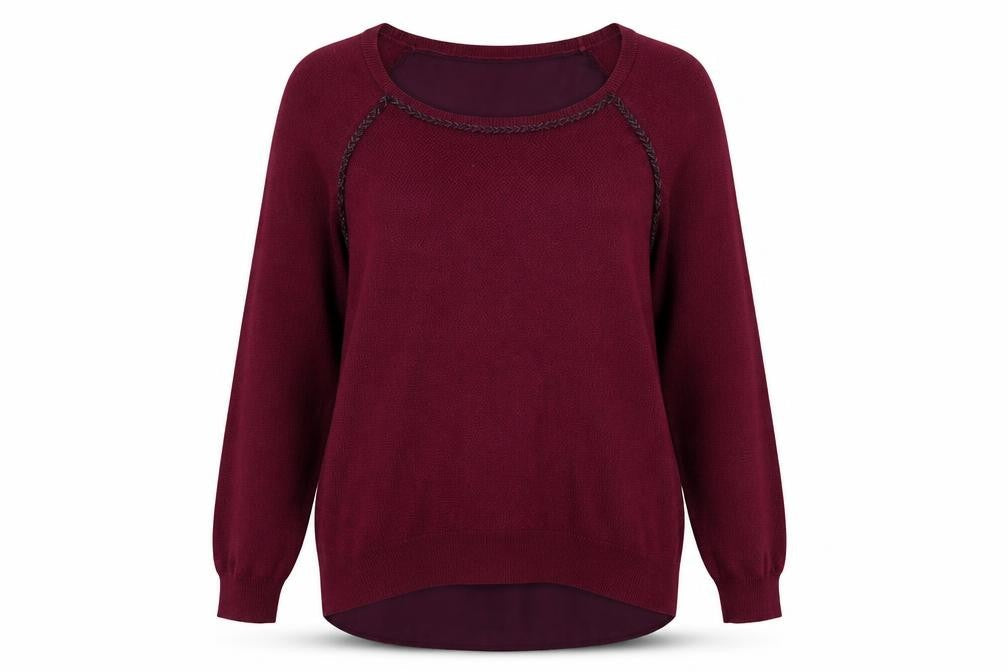 Womens UK Size 12 George Purple Pullover Jumper