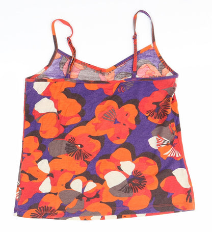 George Womens Multicoloured Floral  Camisole Blouse Size 12
