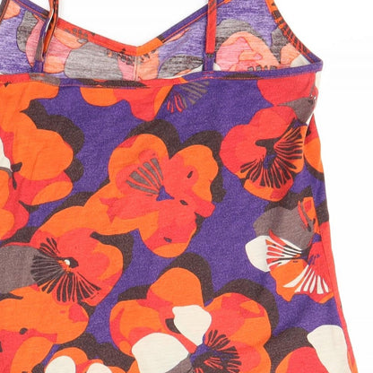 George Womens Multicoloured Floral  Camisole Blouse Size 12