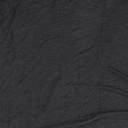 H&M Womens Grey   Cardigan Jumper Size M