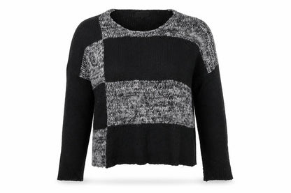 Womens UK Size S Capri Black Pullover Jumper