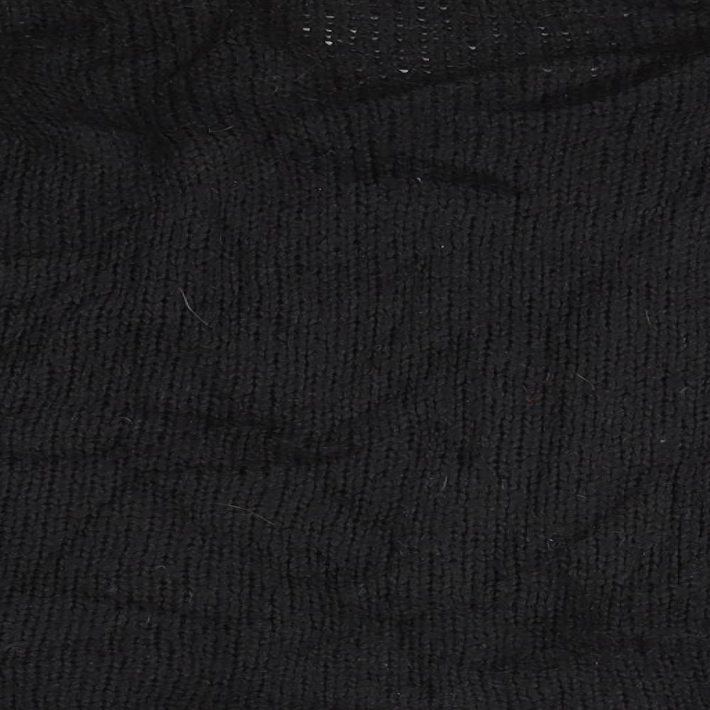 Womens UK Size S Capri Black Pullover Jumper