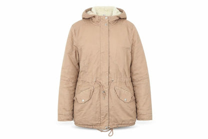 Womens UK Size 12 H&M Brown Overcoat