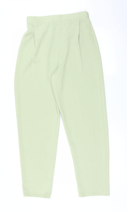 Womens UK Size 12 Preworn Regular Fit  Green Trousers