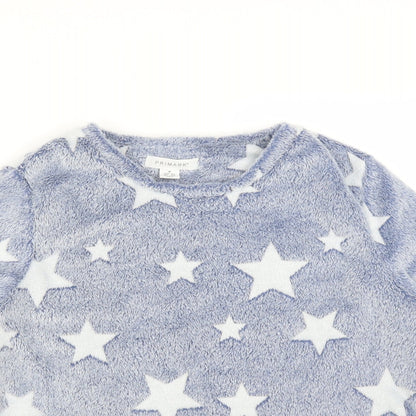 Primark Womens Blue   Pullover Sweatshirt Size M  - STARS