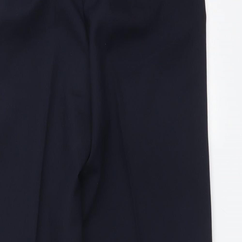 Womens UK Size 12 Preworn Regular Fit  Blue Trousers