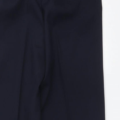 Womens UK Size 12 Preworn Regular Fit  Blue Trousers
