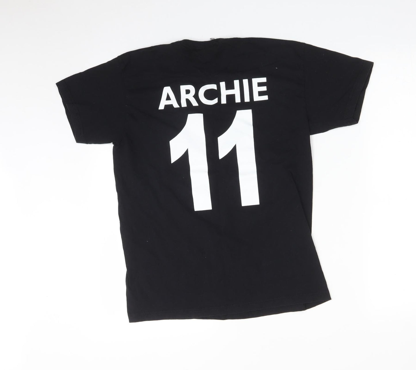 Fruit of the Loom Boys Black   Basic T-Shirt Size 12-13 Years  - MOUNTAIN BIKE